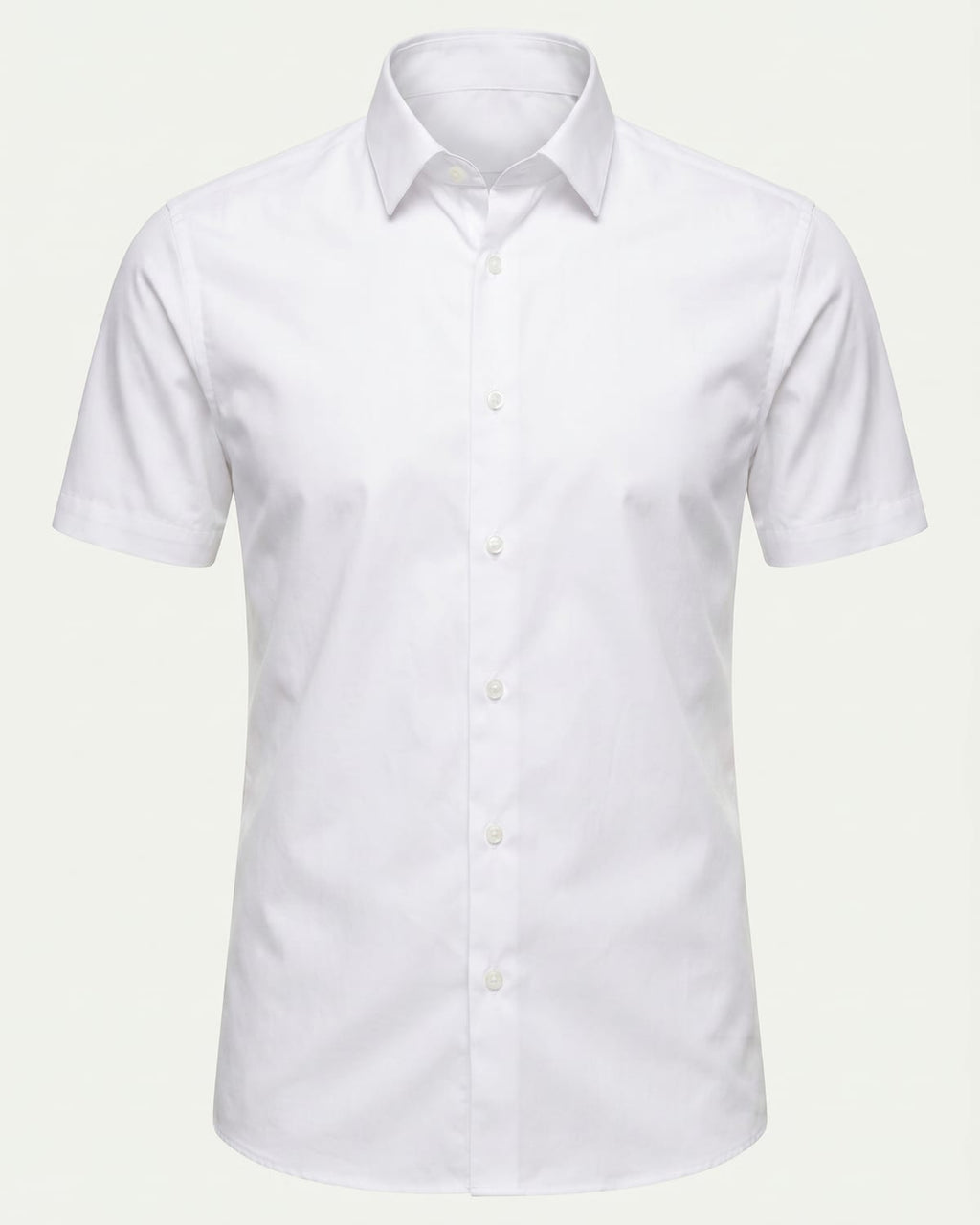 חולצת Signature Oxford בצבע לבן — מבט נוסף