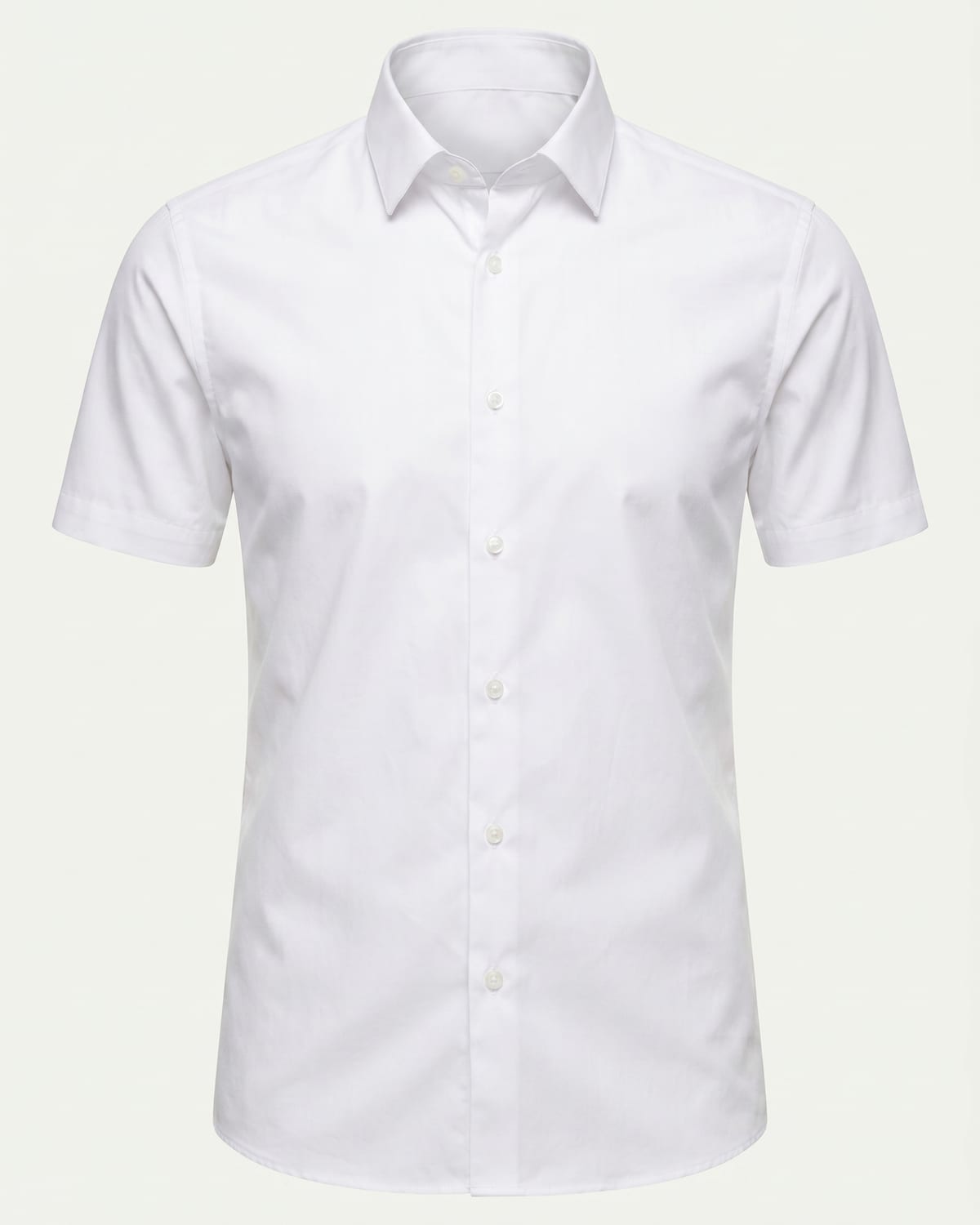 חולצת Signature Oxford בצבע לבן — מבט נוסף